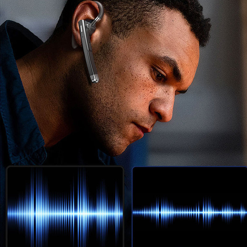 Wireless Bluetooth Headset with Noise Cancellation and HiFi Sound