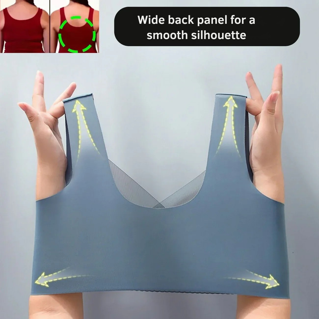 Wireless Bra | Seamless Comfort Bra | Gentle Push Up Support