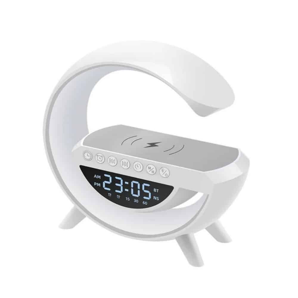 Wireless Charger with Bluetooth Speaker and RGB Lamp