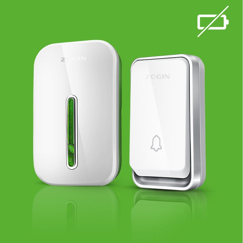 Wireless Doorbell Without Battery - Weather Resistant & Energy Efficient