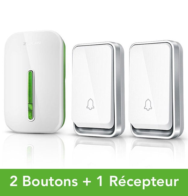 Wireless Doorbell Without Battery - Weather Resistant & Energy Efficient