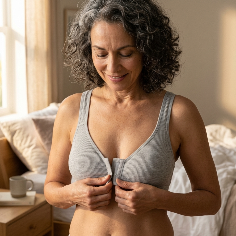 Wireless Front Closure Comfort Bra