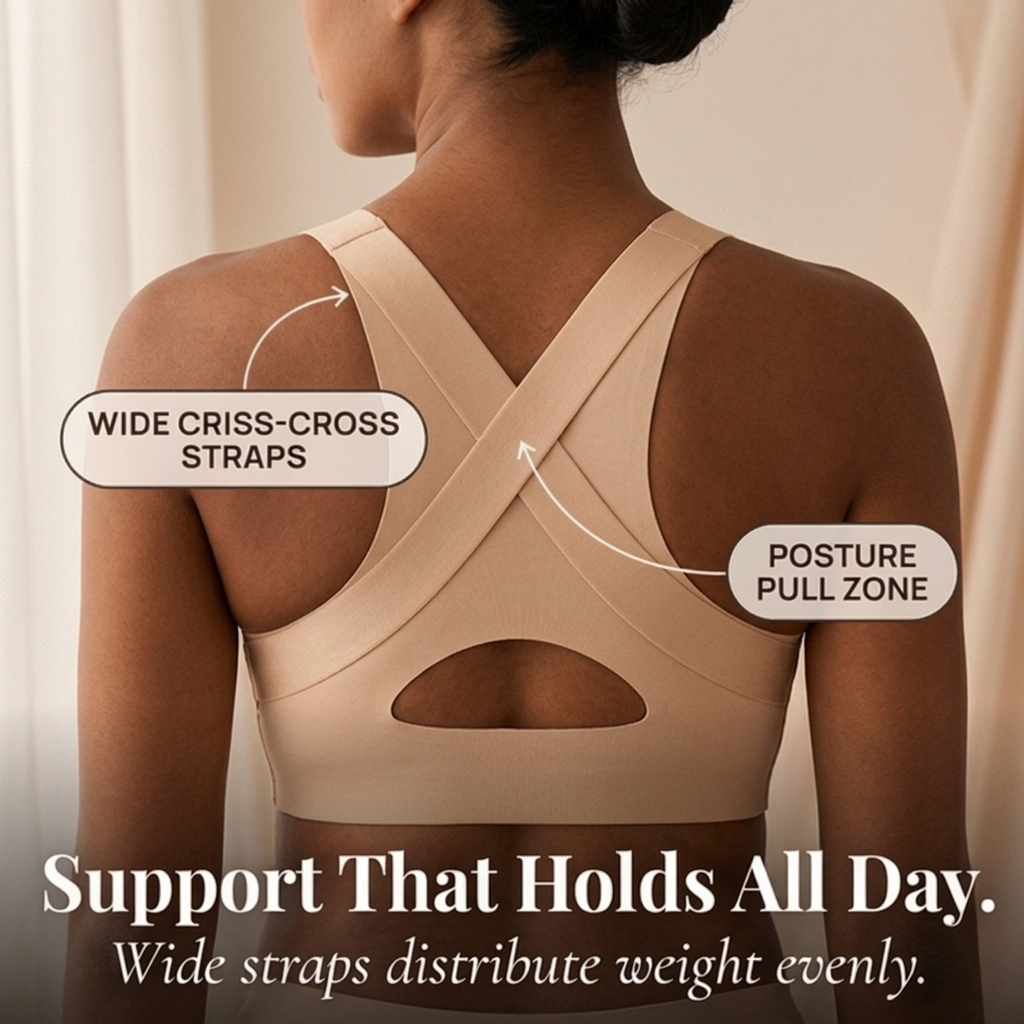 Wireless Front Closure Posture Bra