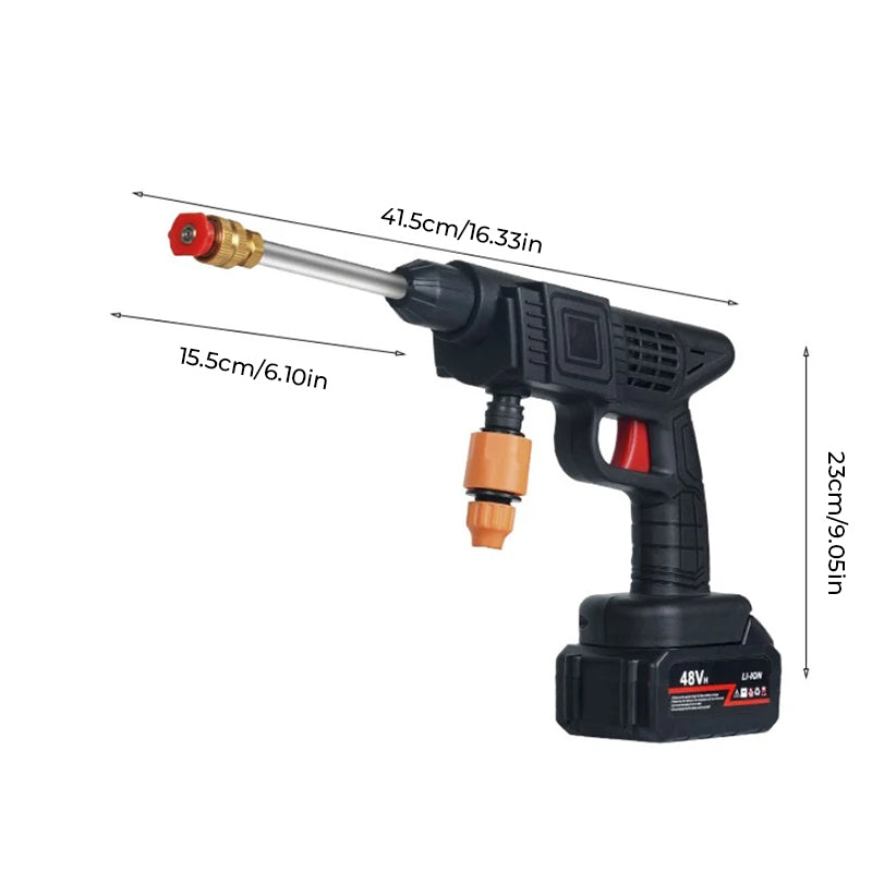 Wireless High Pressure Spray Gun | Portable Cleaning