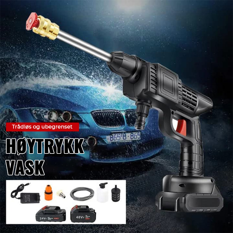 Wireless High Pressure Spray Gun | Portable Cleaning