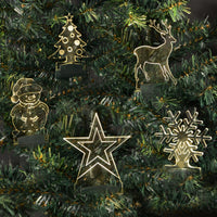 Wireless LED Motifs for Christmas Tree or Window - Includes Remote Control