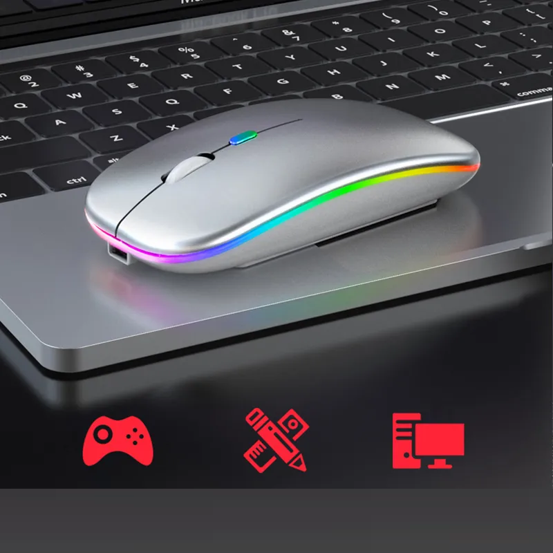 Wireless LED Mouse | Rechargeable Bluetooth Mouse
