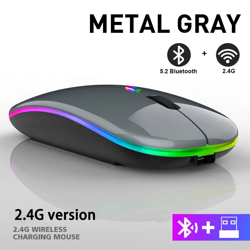 Wireless LED Mouse | Rechargeable Bluetooth Mouse