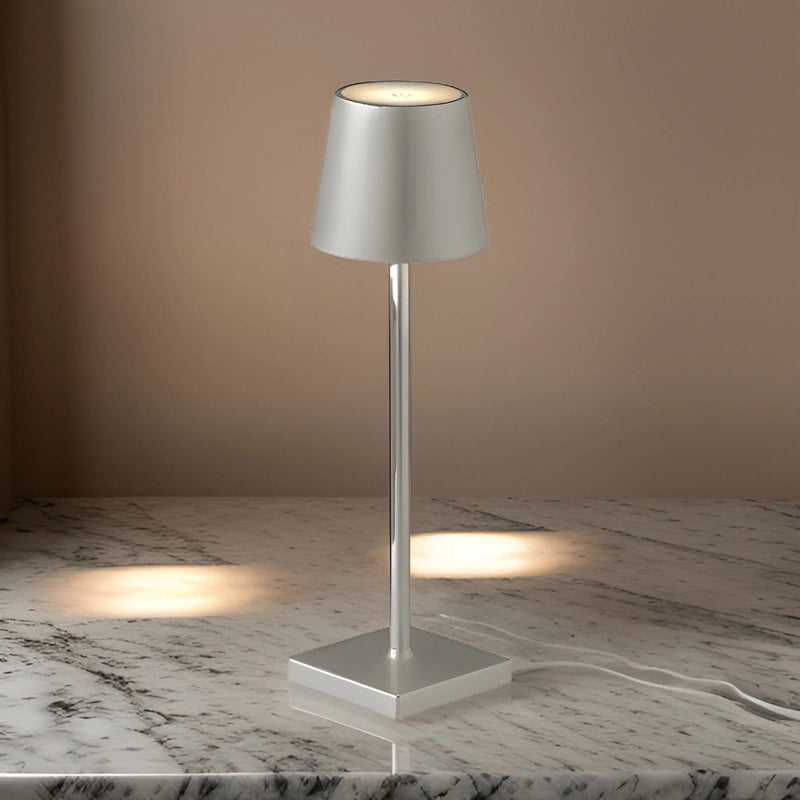 Wireless Rechargeable Table Lamp - Elegant LED for Indoor & Outdoor