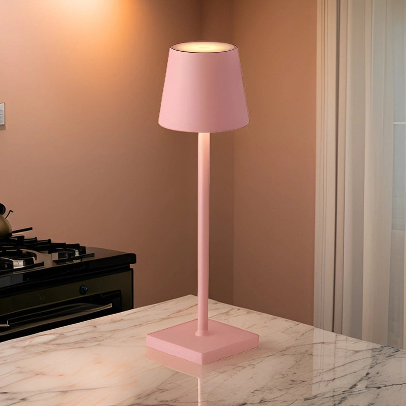 Wireless Rechargeable Table Lamp - Elegant LED for Indoor & Outdoor