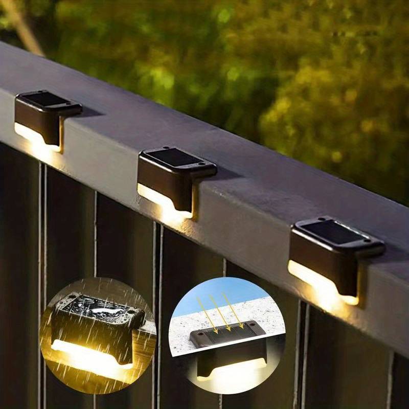 Wireless Solar Energy LED Wall Lamps | Weather Resistant | Energy Efficient Garden Lighting