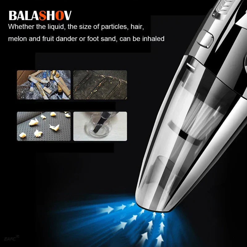 Wireless Vacuum Cleaner - Powerful Cyclone Suction | Compact & Efficient