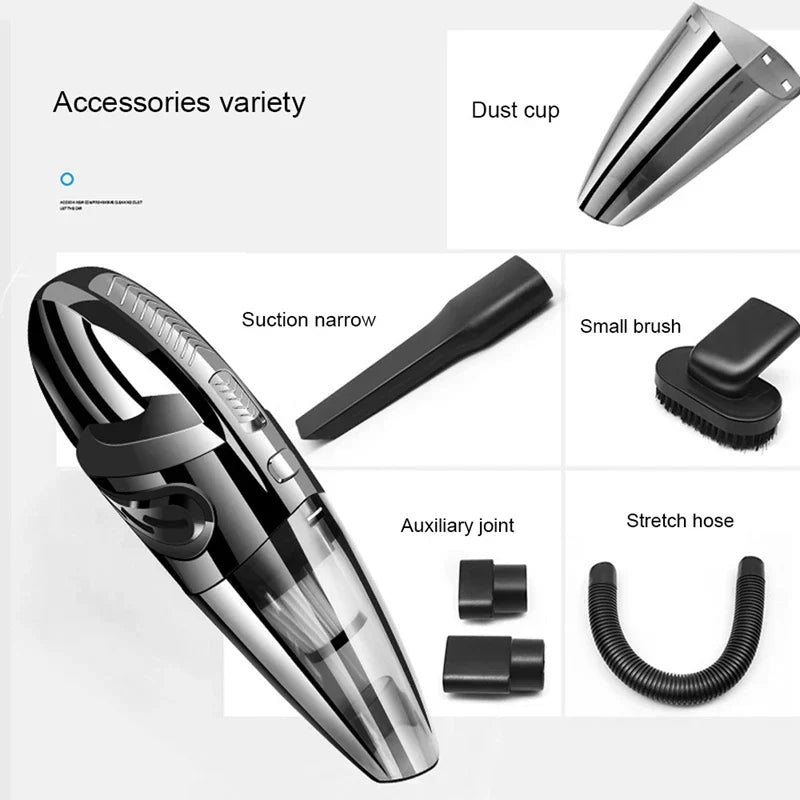 Wireless Vacuum Cleaner - Powerful Cyclone Suction | Compact & Efficient