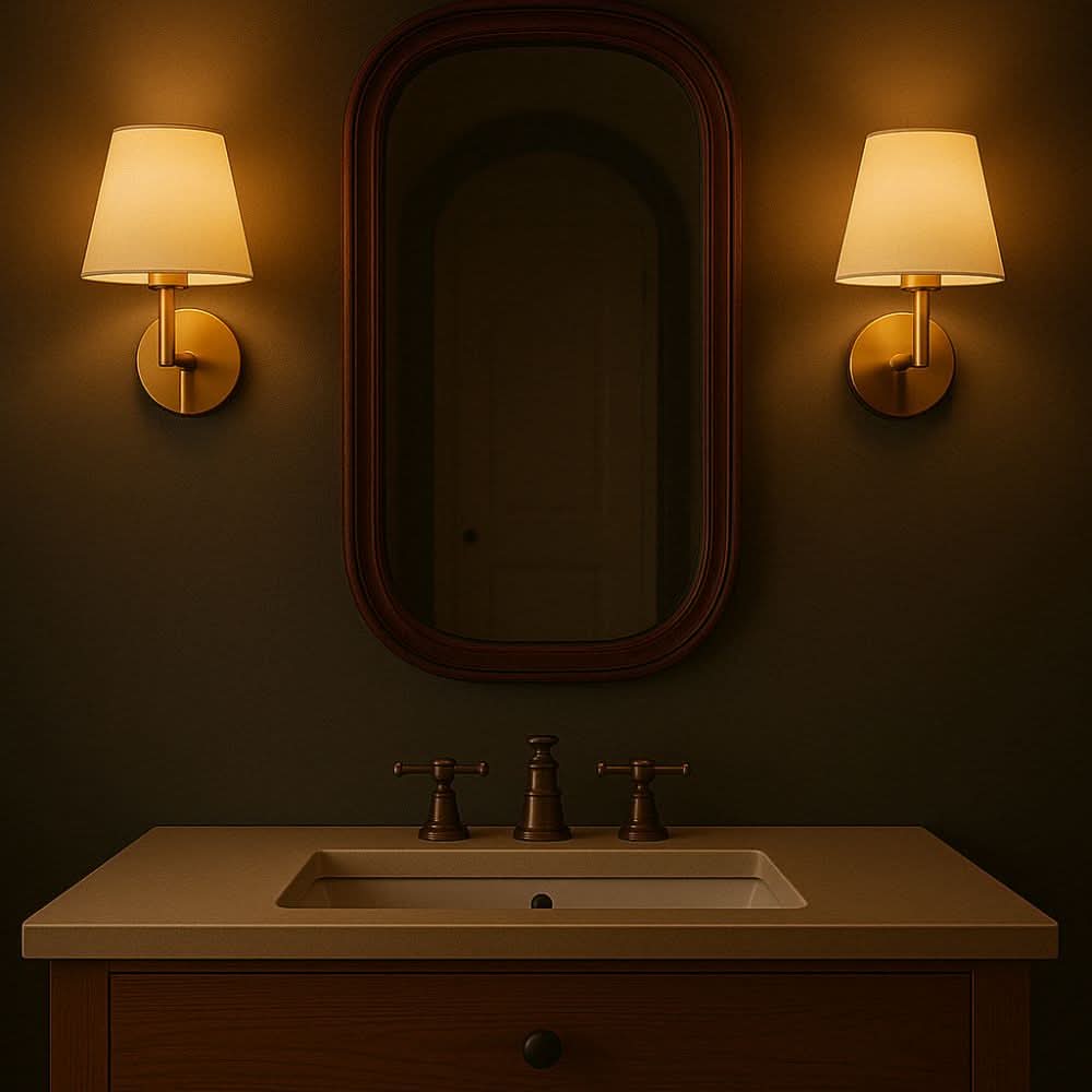 Wireless Wall Sconces with Dimming and Fabric Shade – 3 Color Temperatures, Remote Control, 2 Pieces for Bedroom and Hallway