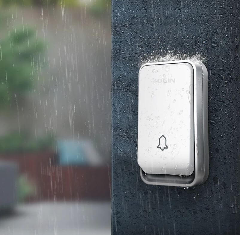 Wireless Waterproof Battery-Free Doorbell