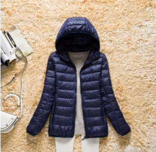 Women Lightweight Puffer Jacket with Hood