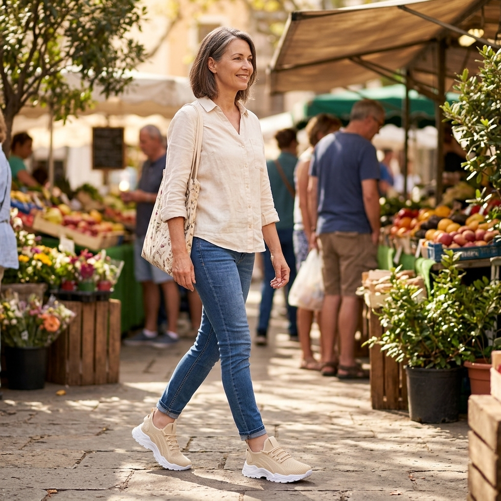 Women's Breathable Sneakers for All Day Comfort