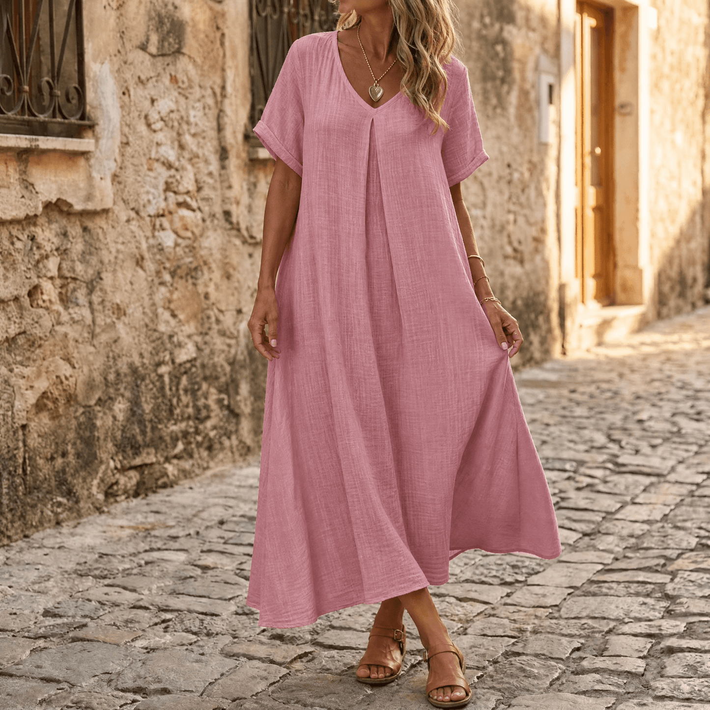 Women's breezy summer dress
