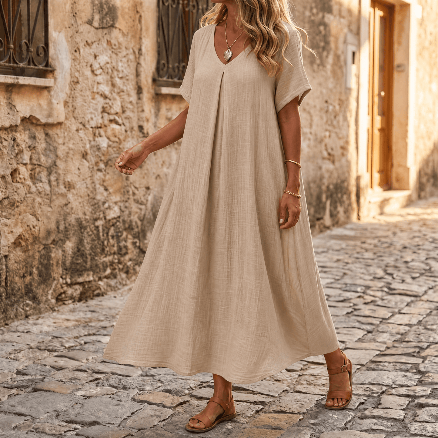 Women's breezy summer dress