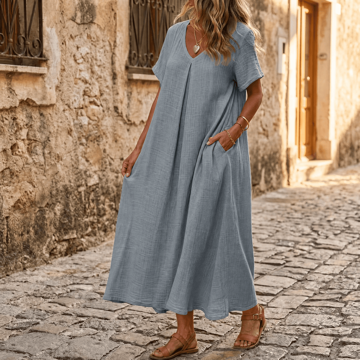 Women's breezy summer dress