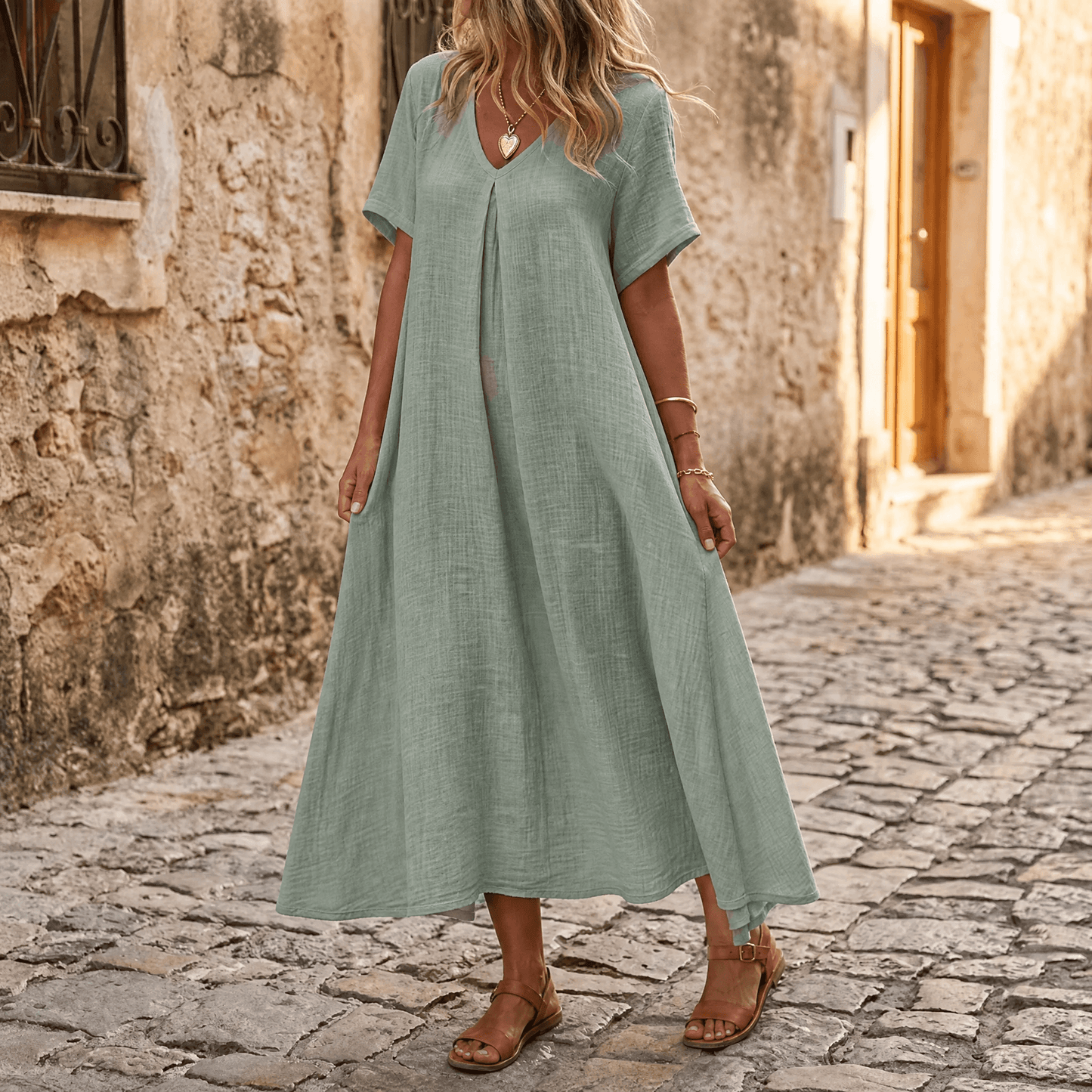 Women's breezy summer dress
