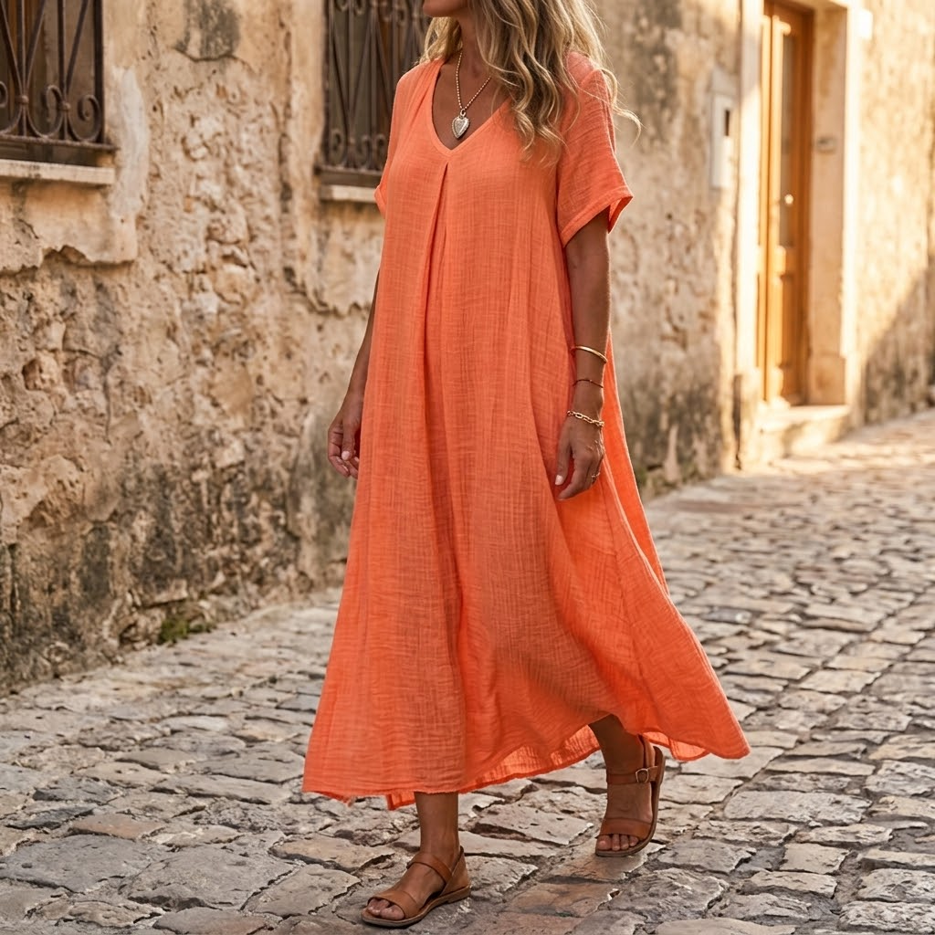 Women's breezy summer dress