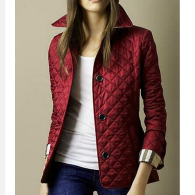 Women's Button-Down Quilted Jacket