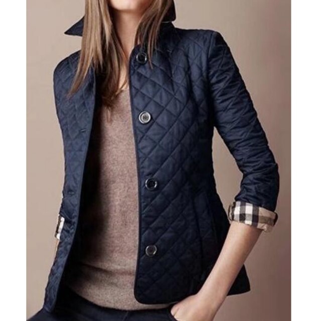 Women's Button-Down Quilted Jacket