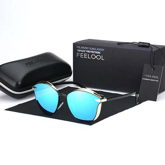Women's Cat-Eye Sunglasses with UV400 & Polarization