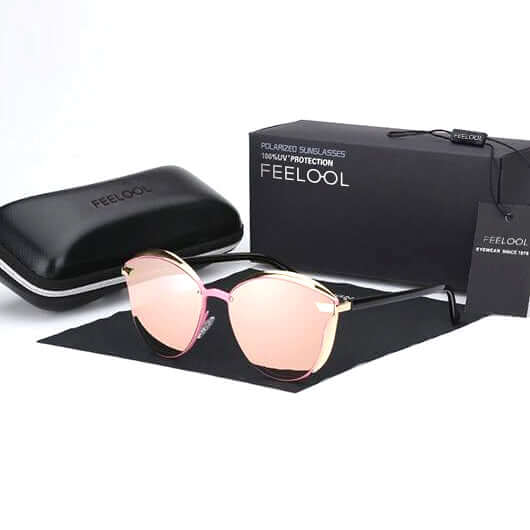 Women's Cat-Eye Sunglasses with UV400 & Polarization