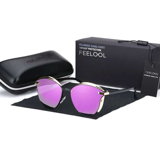 Women's Cat-Eye Sunglasses with UV400 & Polarization