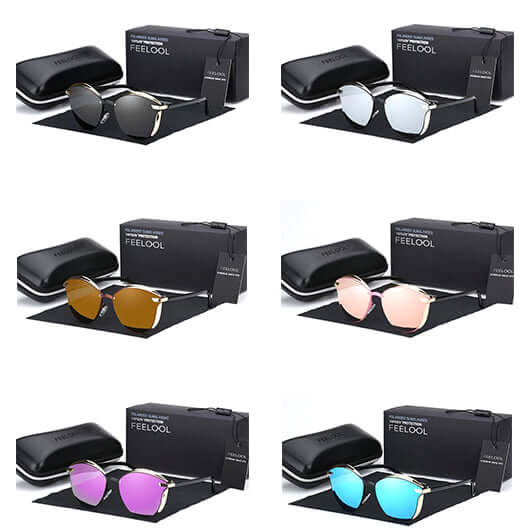 Women's Cat-Eye Sunglasses with UV400 & Polarization