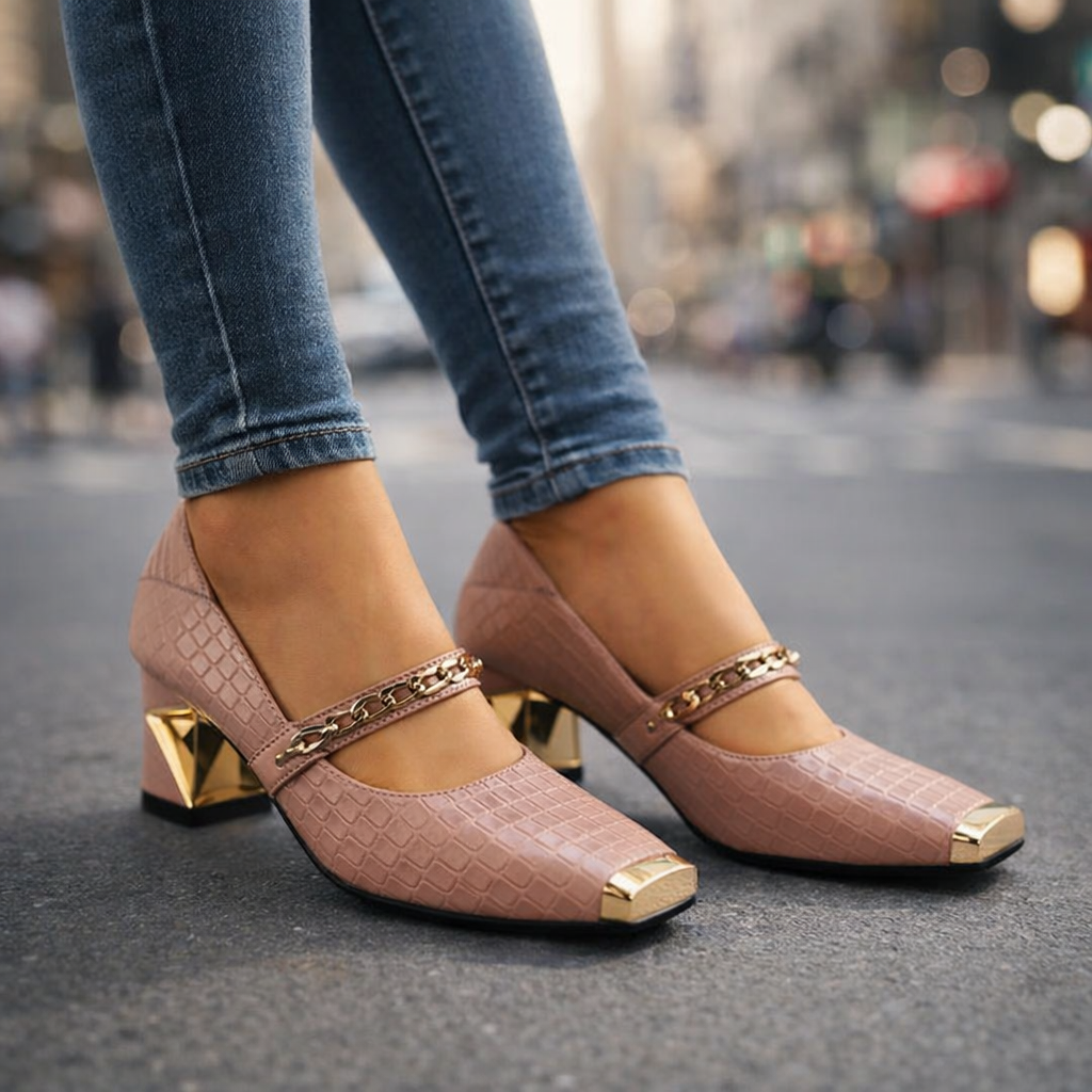 Women's Elegant Block Heel Sandals