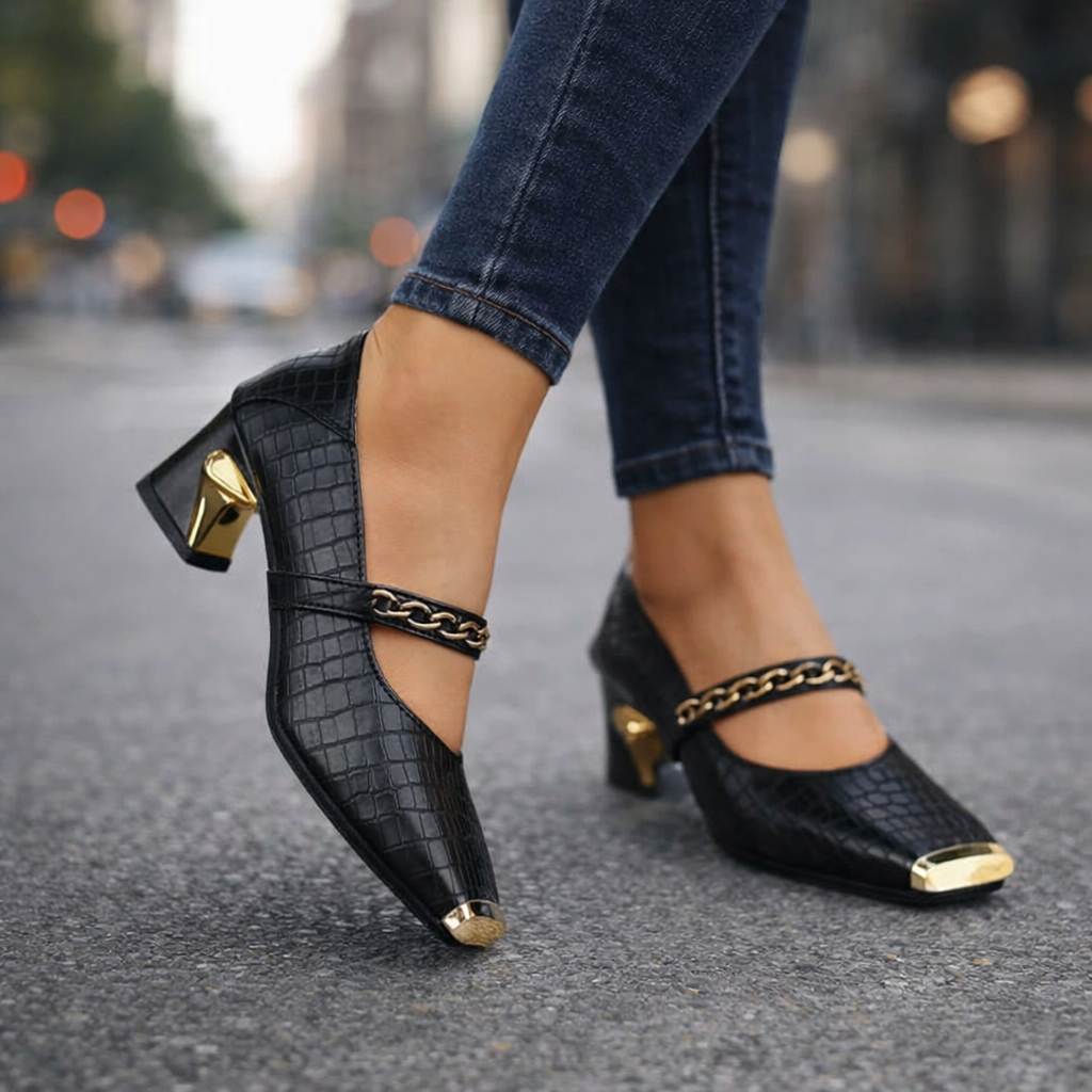 Women's Elegant Block Heel Sandals