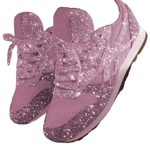 Women's Glittering Sneakers for Everyday and Party