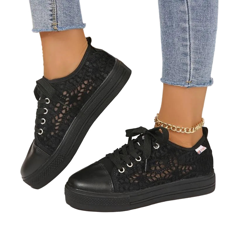 Women's Lightweight Sneakers with Details