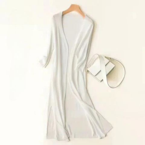 Women's Long Relaxed Cardigan