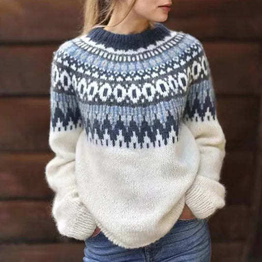 Women's Norwegian Sweater - Cosy Winter Jumper