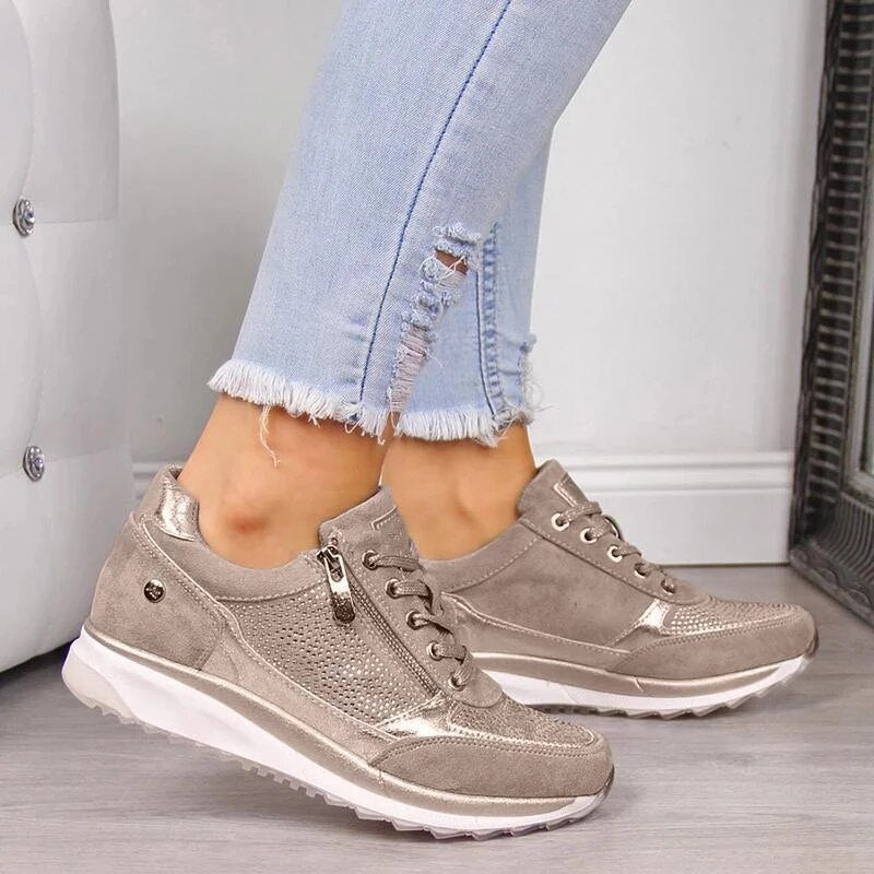 Women's Orthopedic Hiking Shoes - Comfort and Style