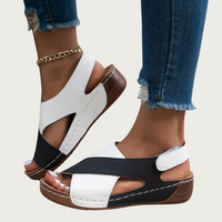 Women's orthopedic summer sandals - comfort and elegance