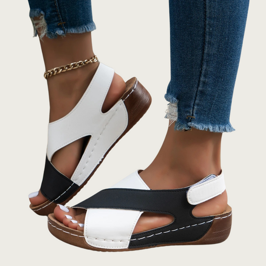 Women's orthopedic summer sandals - comfort and elegance