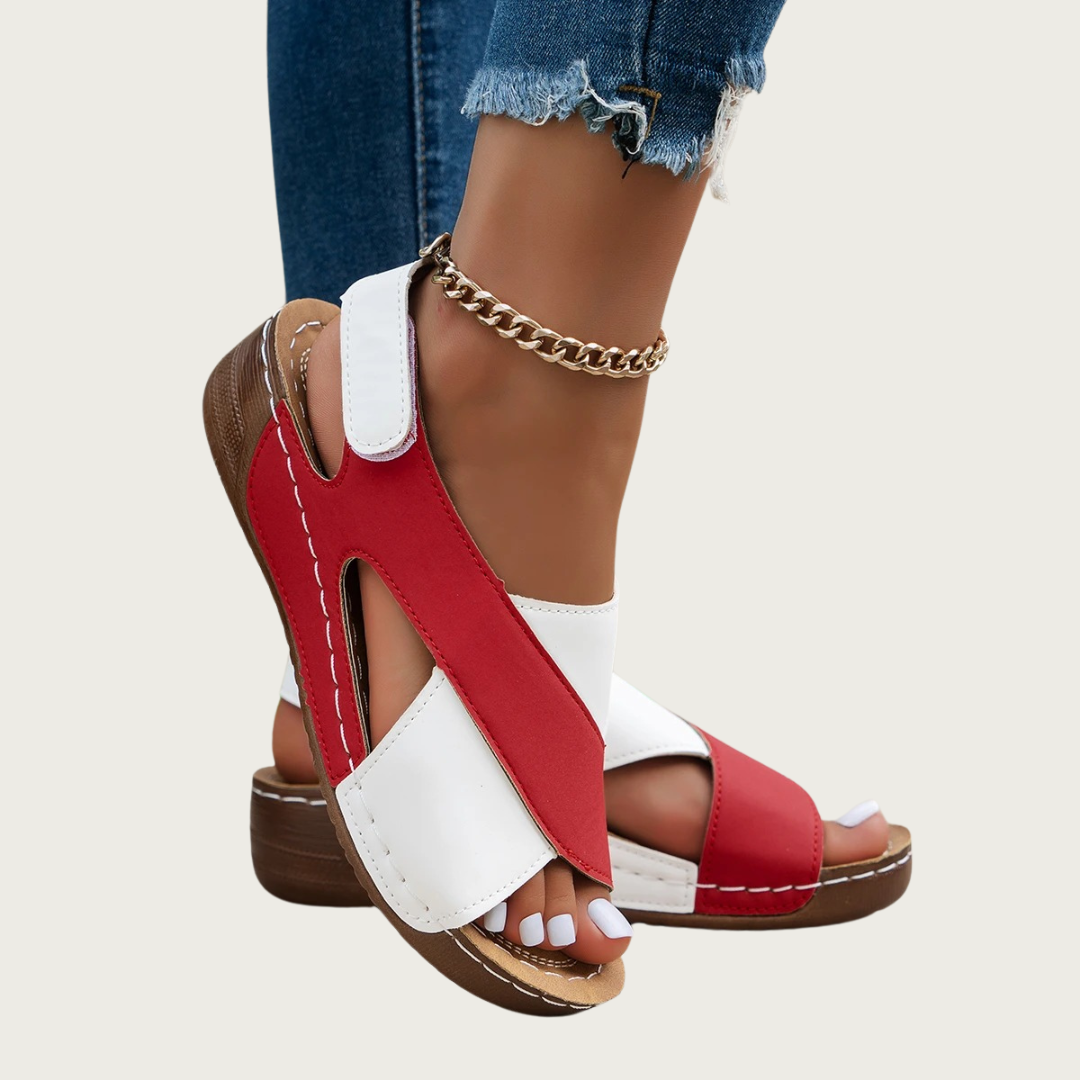Women's orthopedic summer sandals - comfort and elegance