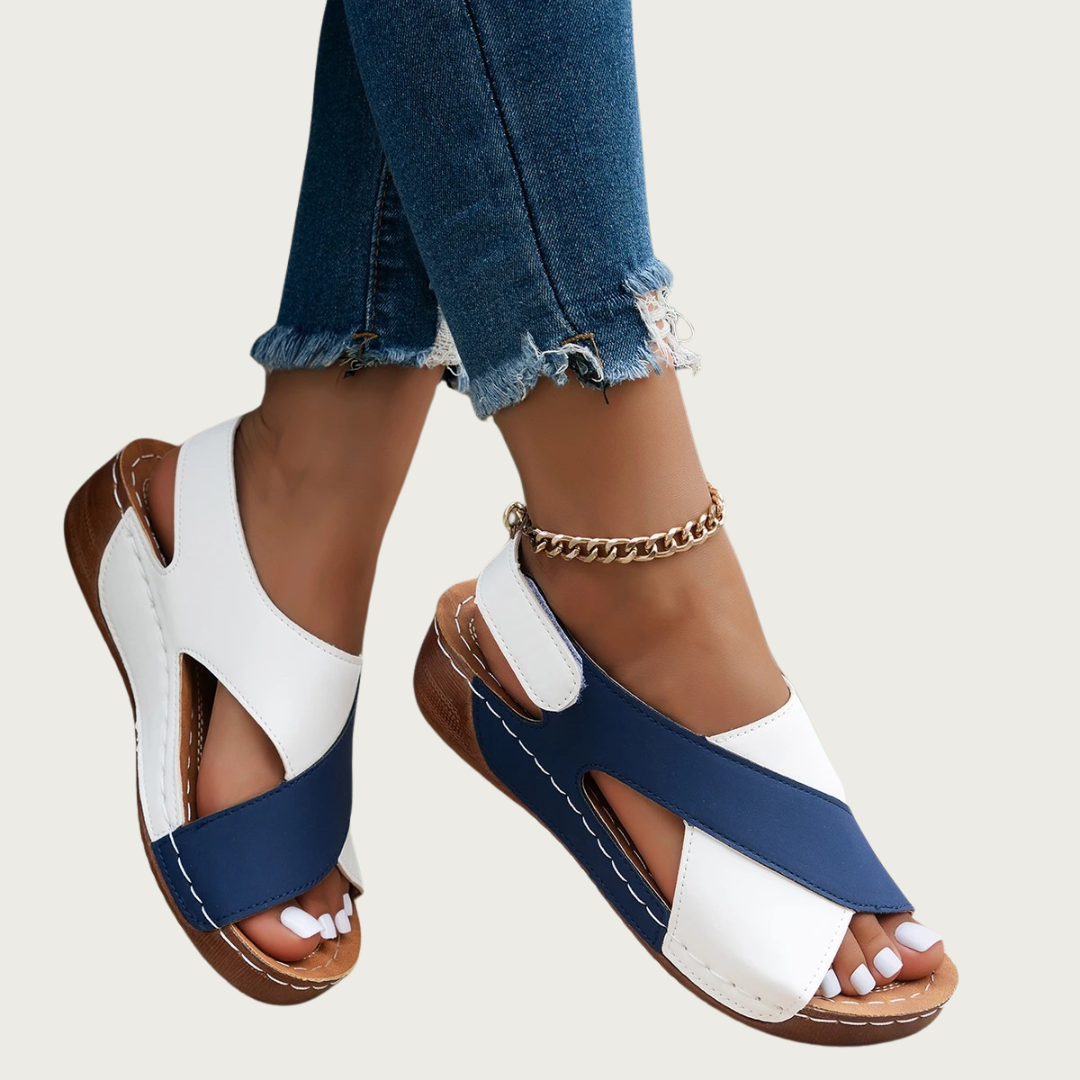 Women's orthopedic summer sandals - comfort and elegance