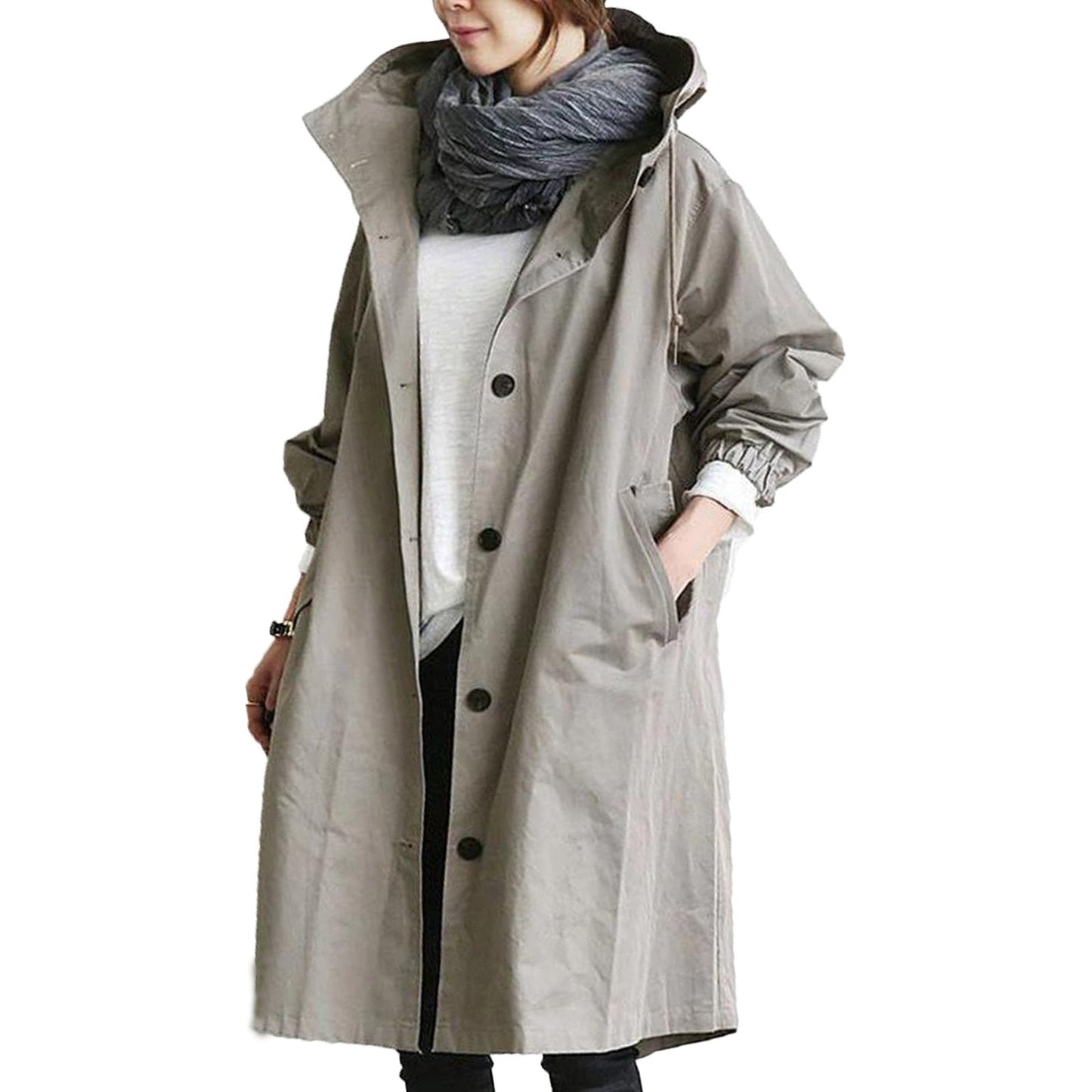 Women's Rain Jacket | Waterproof & Stylish for Spring/Summer