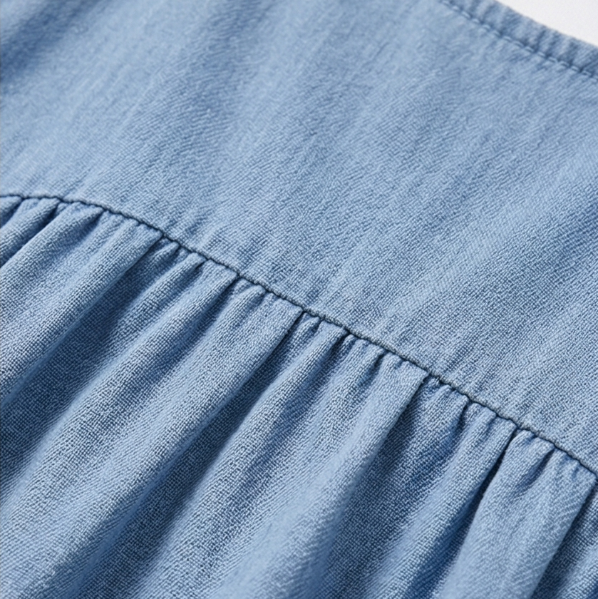 Women's Relaxed Suspender Dress with Pockets