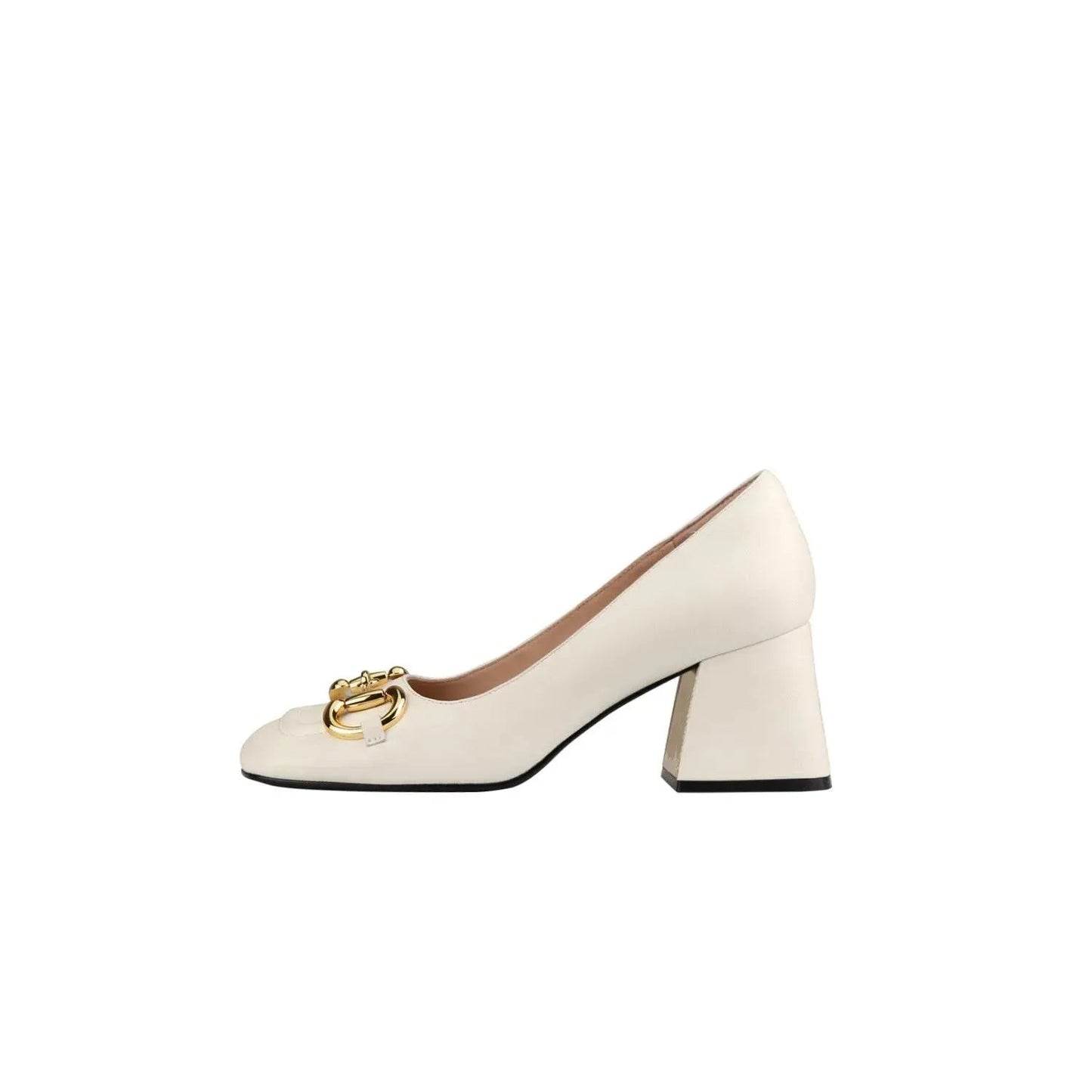 Women's Retro Shoes with High Heels and Buckle - Timeless Elegance and Style