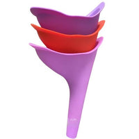 Women's Reusable Silicone Urinal Funnel for Outdoor Use
