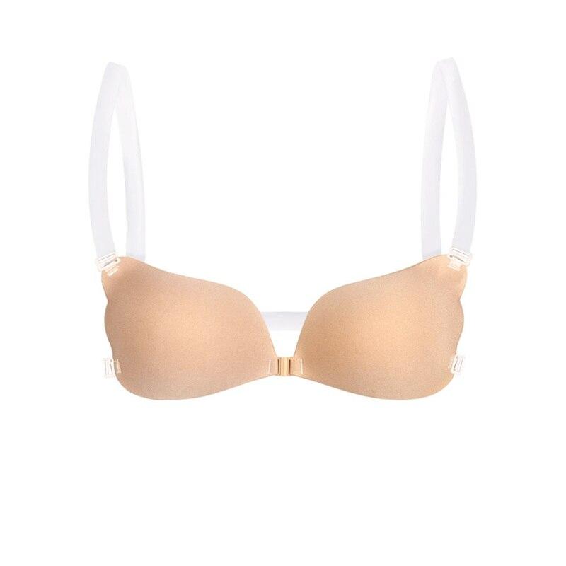 Women's Self-Adhesive Bra with Removable Straps