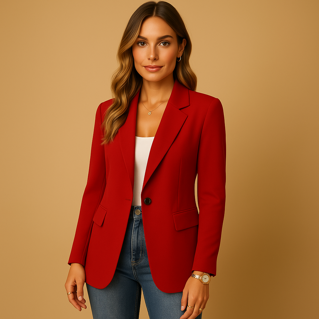 Women's Single-Breasted Blazer