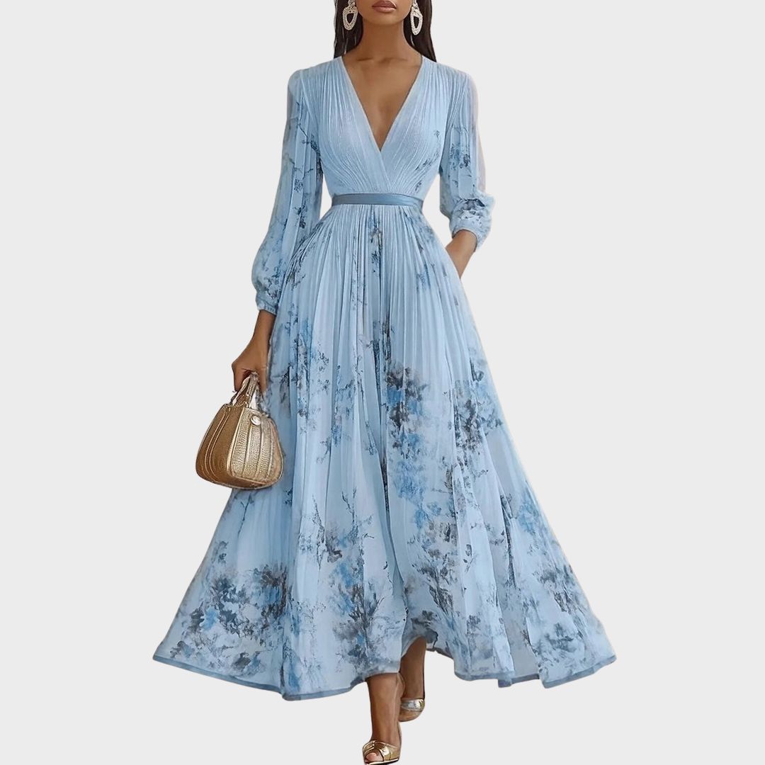 Women's Sleeveless A-Line Midi Dress